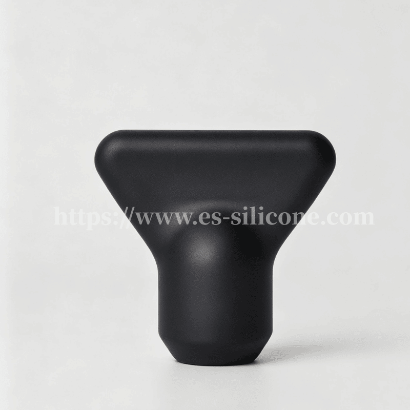 Silikone ‌vifteformet massagehoved