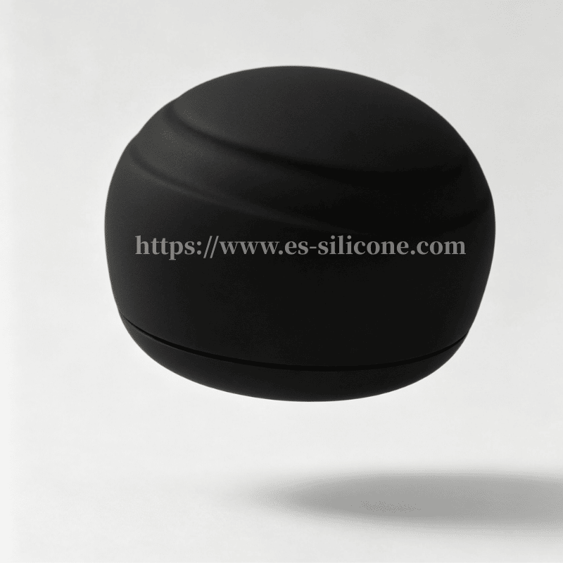 Silikone ‌bueformet massagehoved