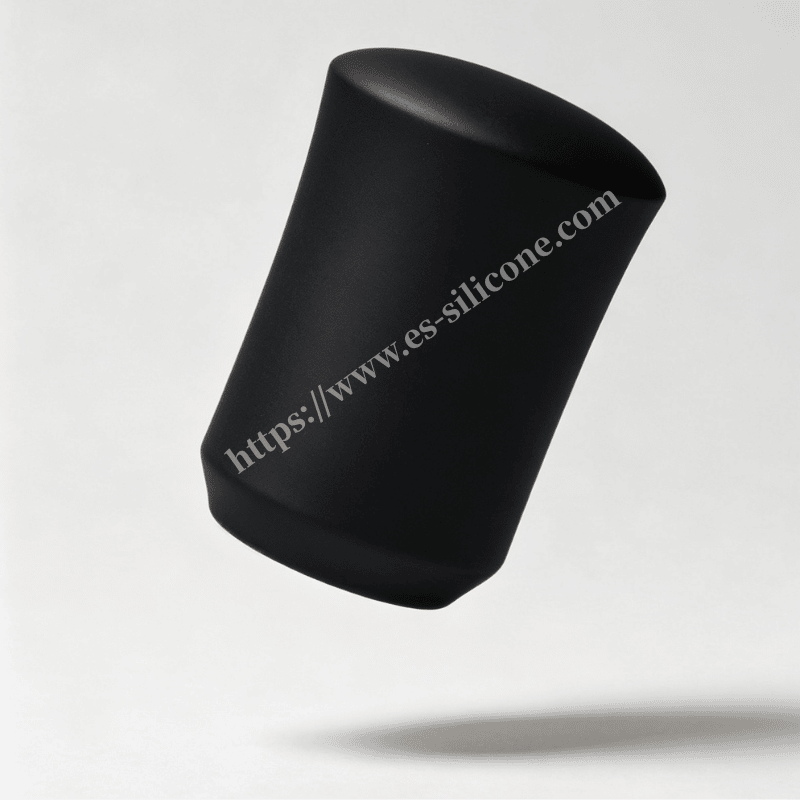 Silikone fladt massagehoved