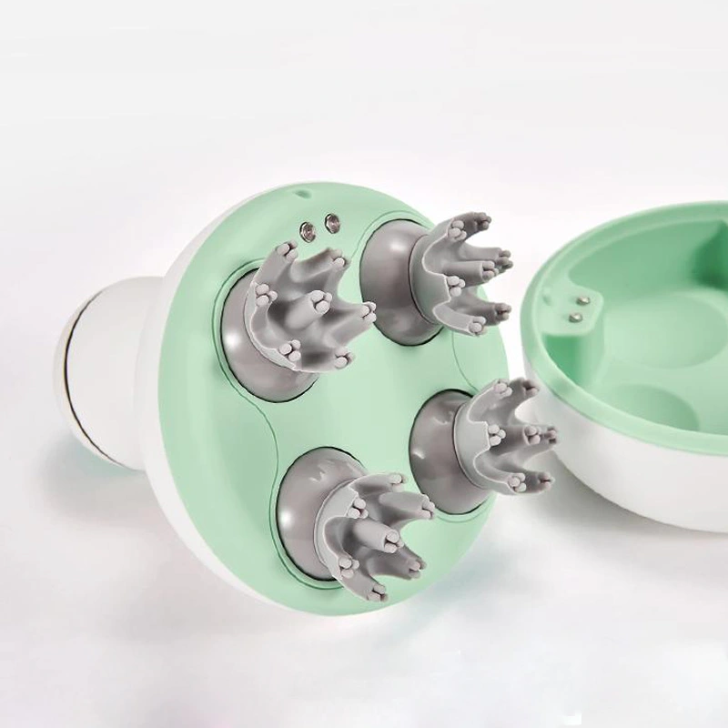 Hovedmassageapparat, silikonemassagehoved