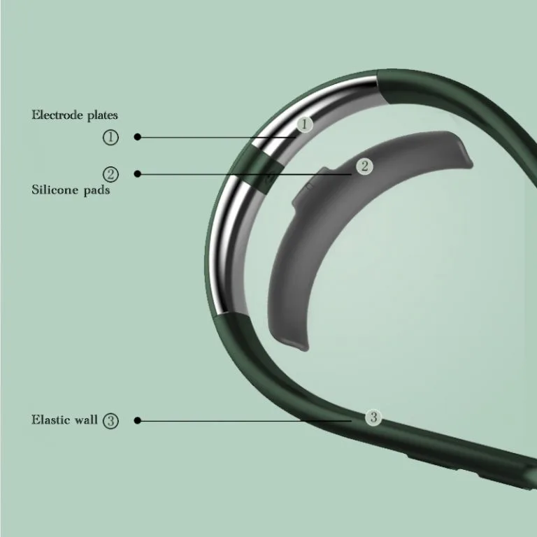 Massager ledende silikone ærme
