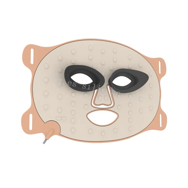 Flydende silikone maske