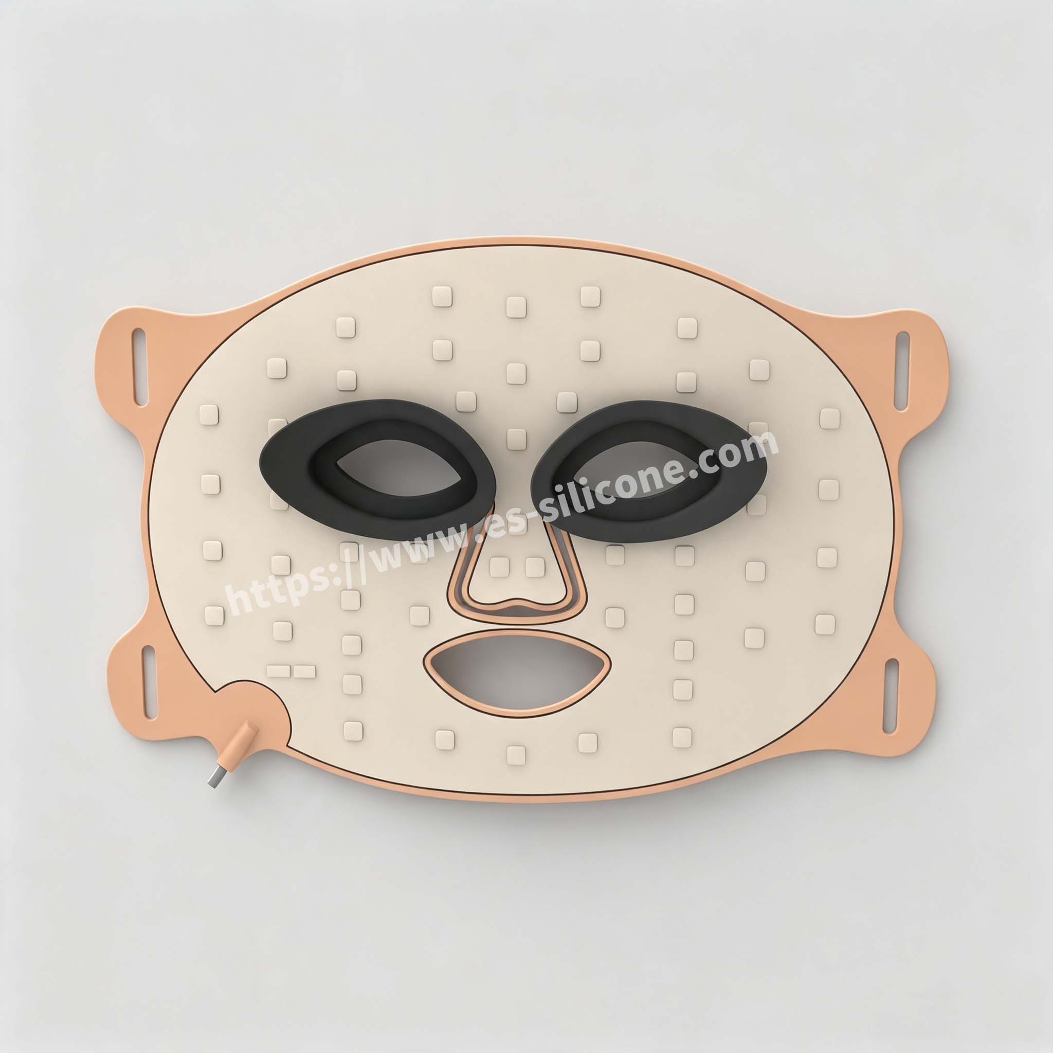 Foton skønhedsmaske med flydende silikone