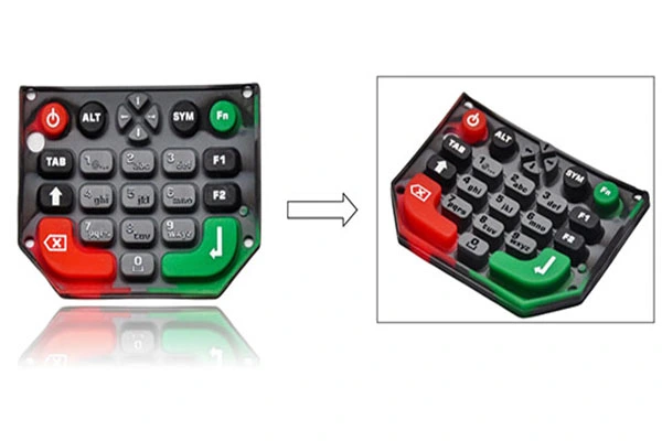 Display til POS-maskinenøgleapplikation